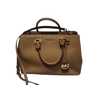 Michael Kors Brown Jet Set large Travel Tote